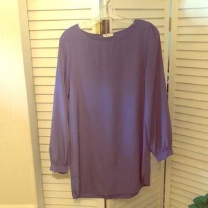 Periwinkle blouse dress